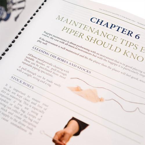 Highland Bagpipe Tutor Book 2 (Transition to Bagpipes) - Kilberry Bagpipes