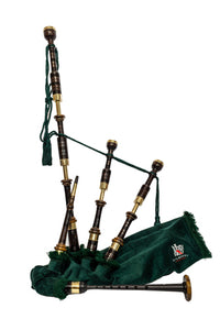 Kilberry Bagpipes  - Artisan Hand Made Bagpipes - Vintage Chalice Top Set