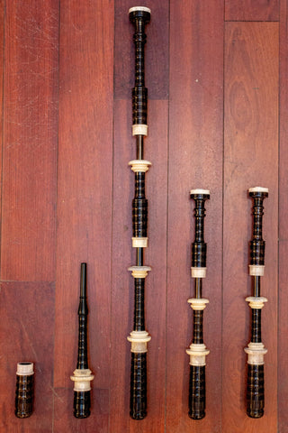 Kilberry Bagpipes "D" - Moose Antler - Kilberry Bagpipes