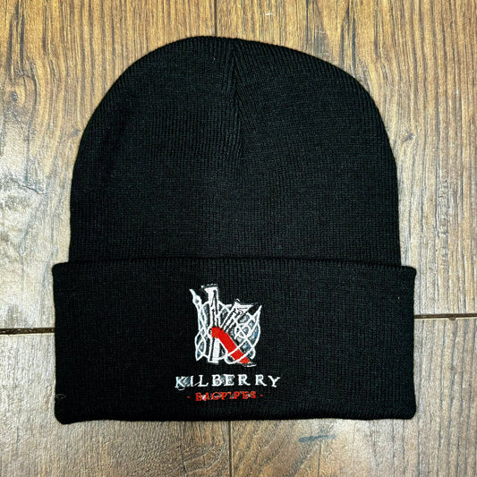 Kilberry Original Beanie - Black - Kilberry Bagpipes
