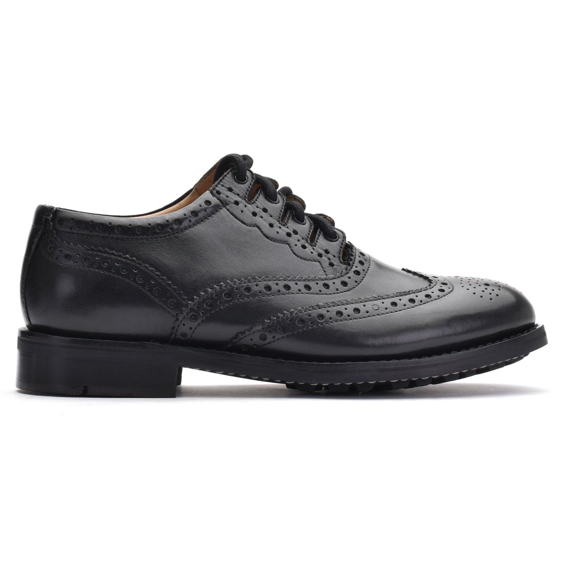 Piper Goodyear Welted Ghillie Brogue - Thistle shoes - Kilberry Bagpipes