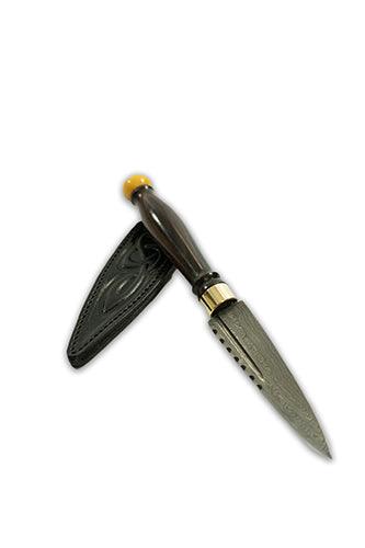 'Cave of Gold' Sgian Dubh - Kilberry Bagpipes