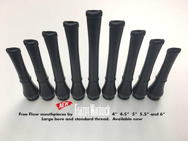 Frazer Warnock Oval Free Flow Mouthpiece - Kilberry Bagpipes