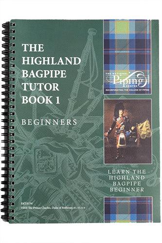 Highland Bagpipe Tutor Book 1 (Beginner) - Kilberry Bagpipes