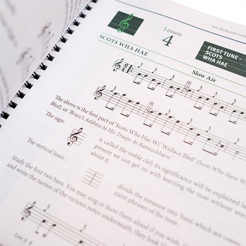 Highland Bagpipe Tutor Book 1 (Beginner) - Kilberry Bagpipes