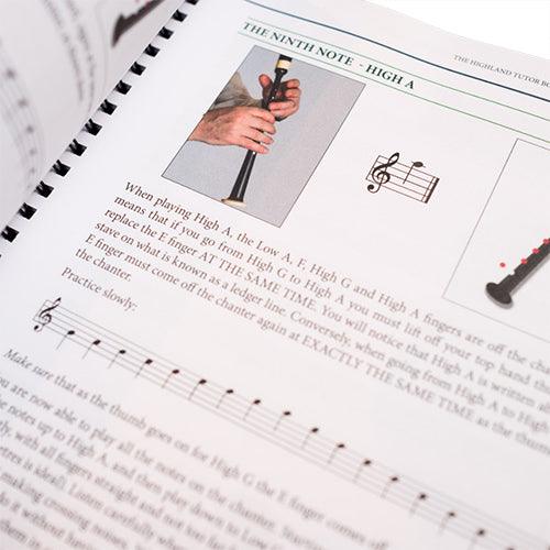 Highland Bagpipe Tutor Book 1 (Beginner) - Kilberry Bagpipes