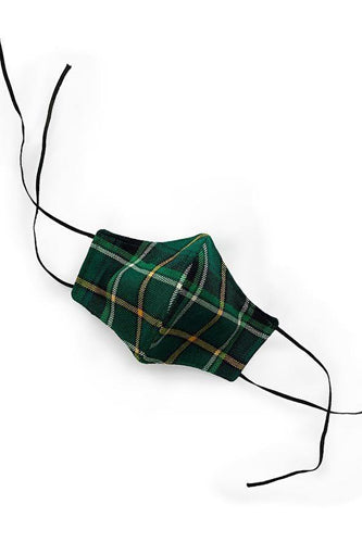 Celtic FC Official Tartan Facemask - Form Fitting - Kilberry Bagpipes