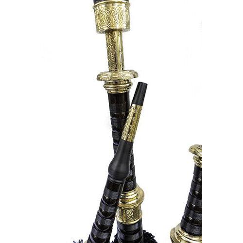 Kilberry Bagpipes "Full Engraved Nickel OR Brass" - Kilberry Bagpipes
