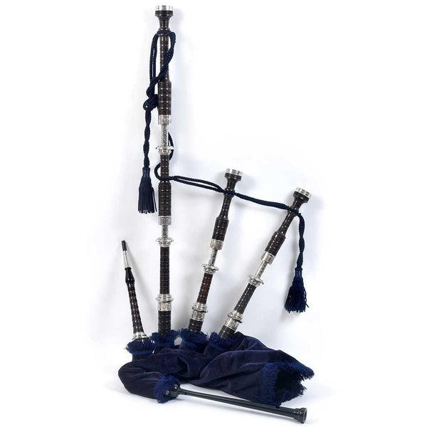 Kilberry Bagpipes "Full Engraved Nickel OR Brass" - Kilberry Bagpipes