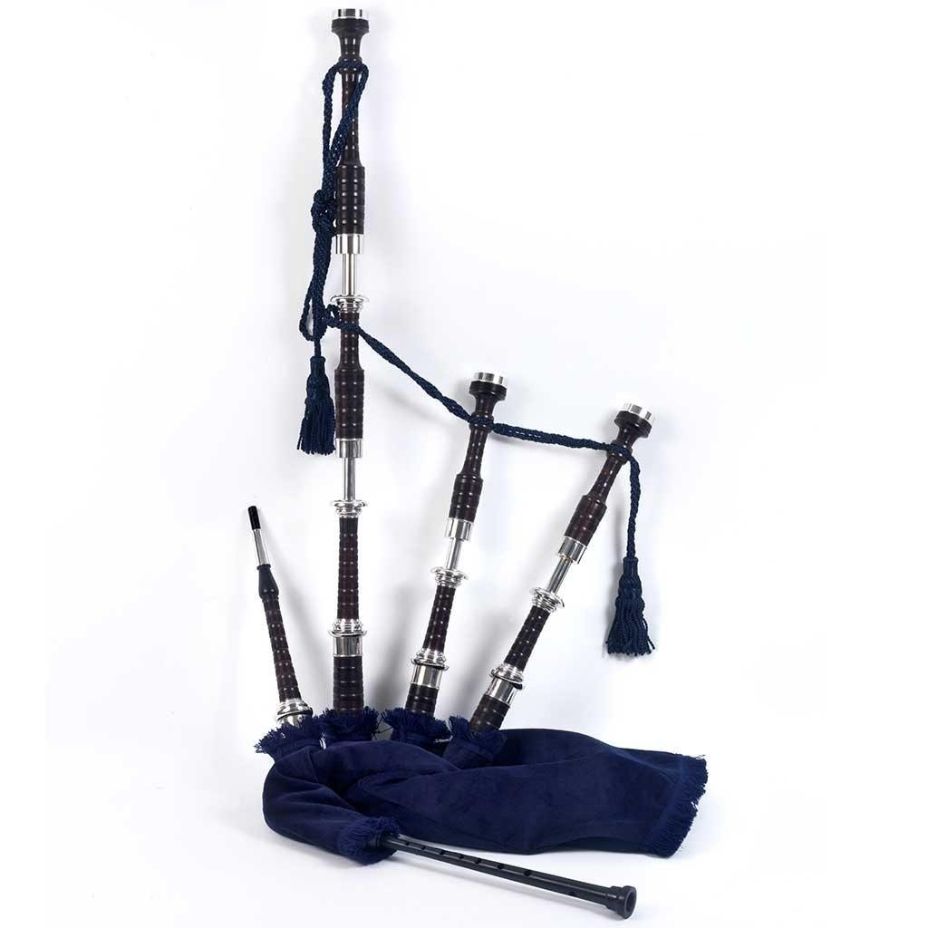 Kilberry Bagpipes "Full Plain Nickel OR Brass" - Kilberry Bagpipes