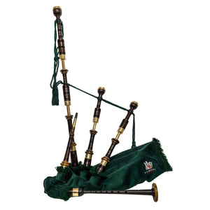 Kilberry Bagpipes Vintage Chalice Tops - Half Combed With Projection Mounts - Kilberry Bagpipes