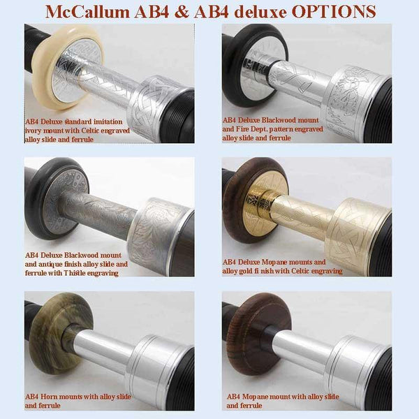 McCallum Bagpipes AB4 Set - Kilberry Bagpipes